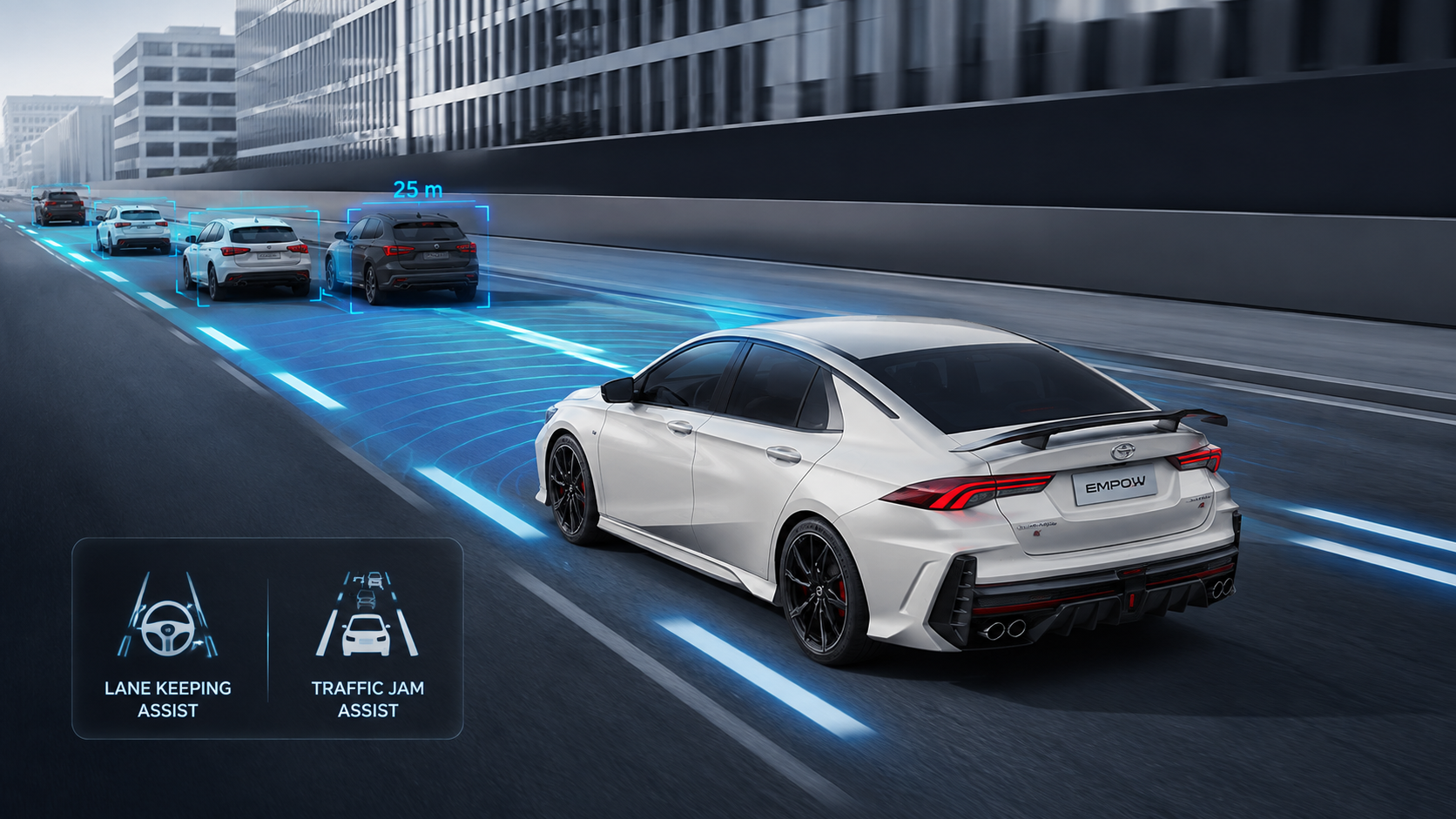Lane & Traffic Jam Assist Technologies