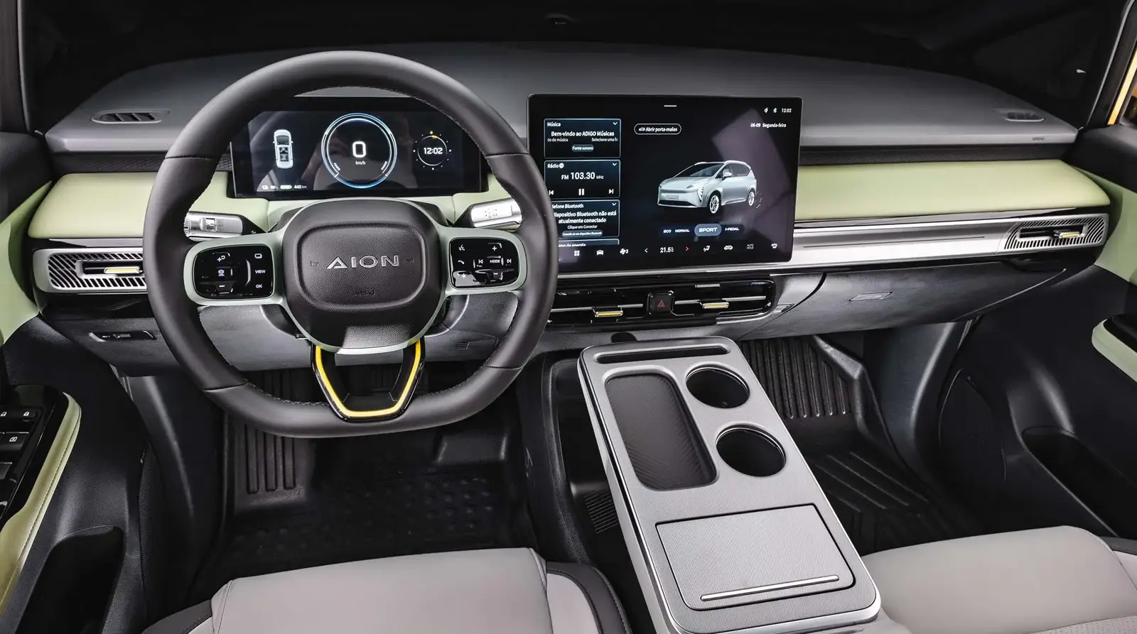 Aion Y Plus interior