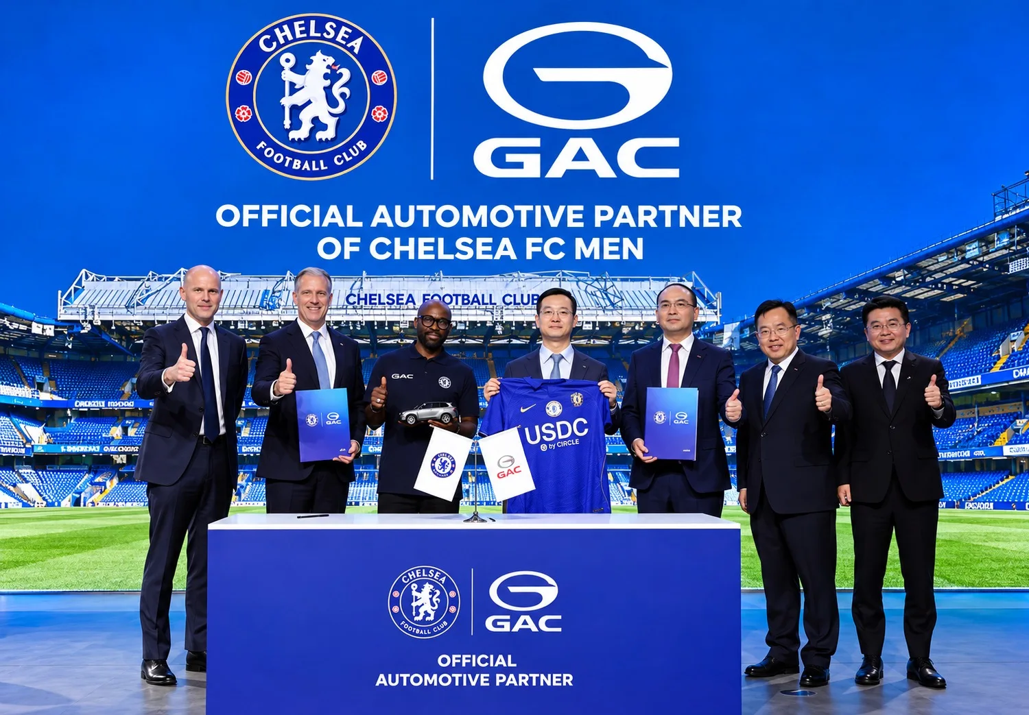 GAC Announces Global Partnership with Chelsea FC