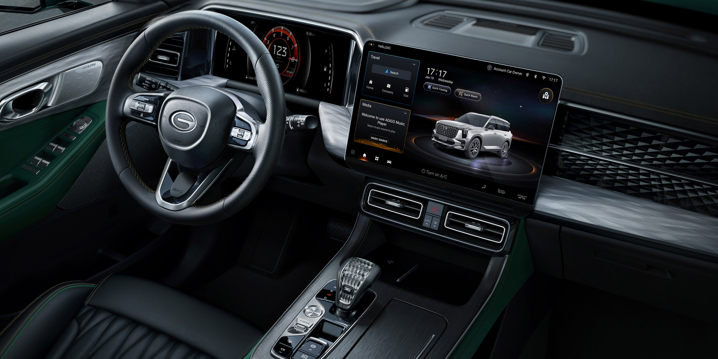GS8 Traveller interior