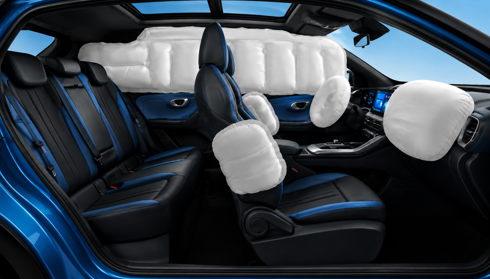 6 SRS Airbags