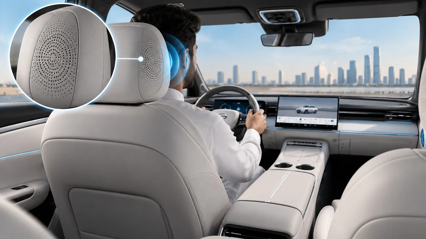 Driver’s Headrest Speaker